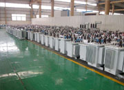 山西油浸式变压器成品车间